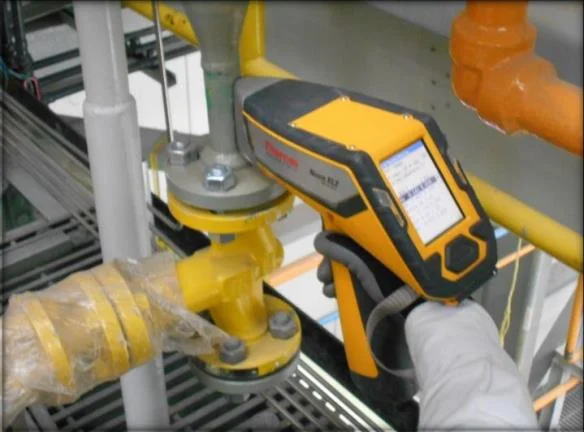 Identificación positiva de materiales en aplicaciones industriales